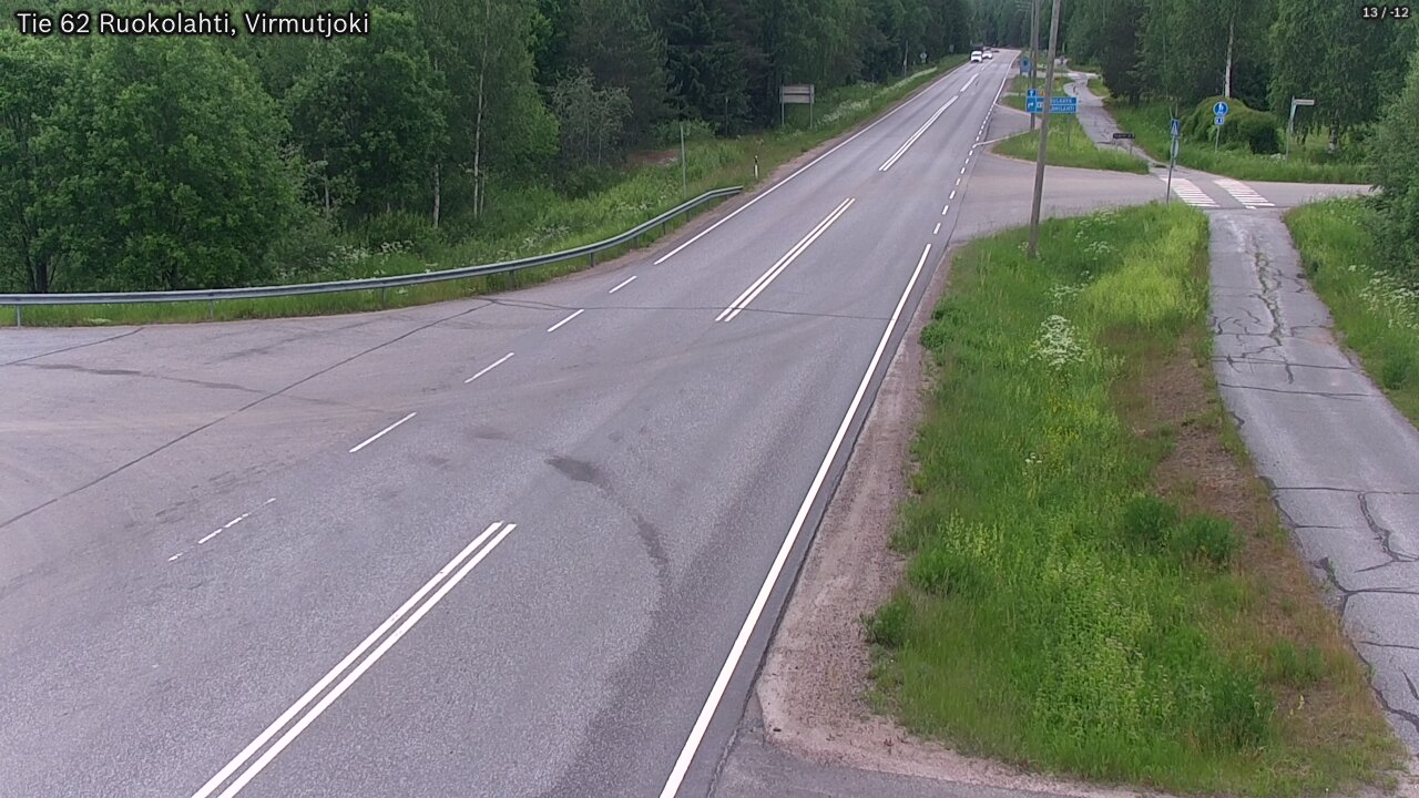 Kelikamerat Kuva Tie 62 Virmutjoki, Ruokolahti, Etelä-Karjala