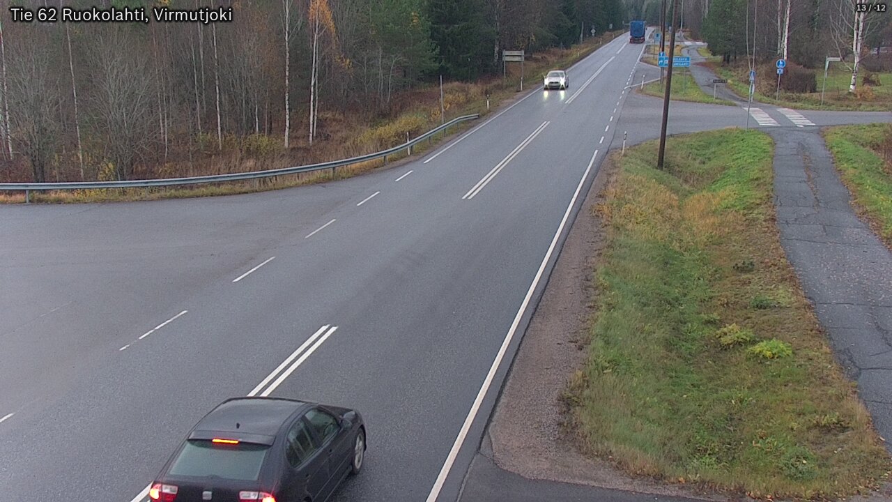 Kelikamerat Kuva Tie 62 Virmutjoki, Ruokolahti, Etelä-Karjala