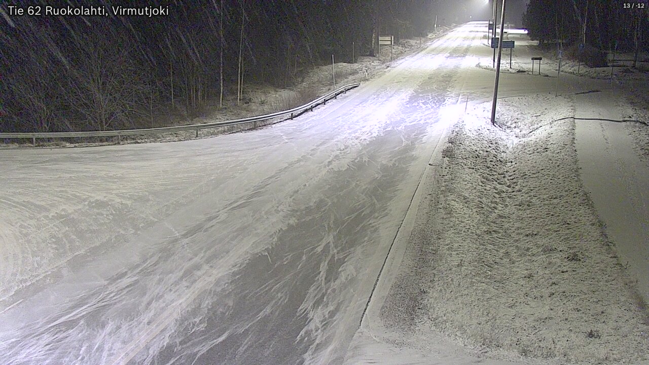 Kelikamerat Kuva Tie 62 Virmutjoki, Ruokolahti, Etelä-Karjala