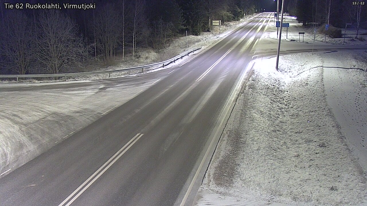 Kelikamerat Kuva Tie 62 Virmutjoki, Ruokolahti, Etelä-Karjala