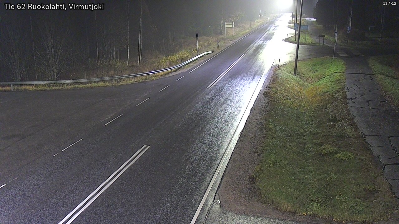 Kelikamerat Kuva Tie 62 Virmutjoki, Ruokolahti, Etelä-Karjala