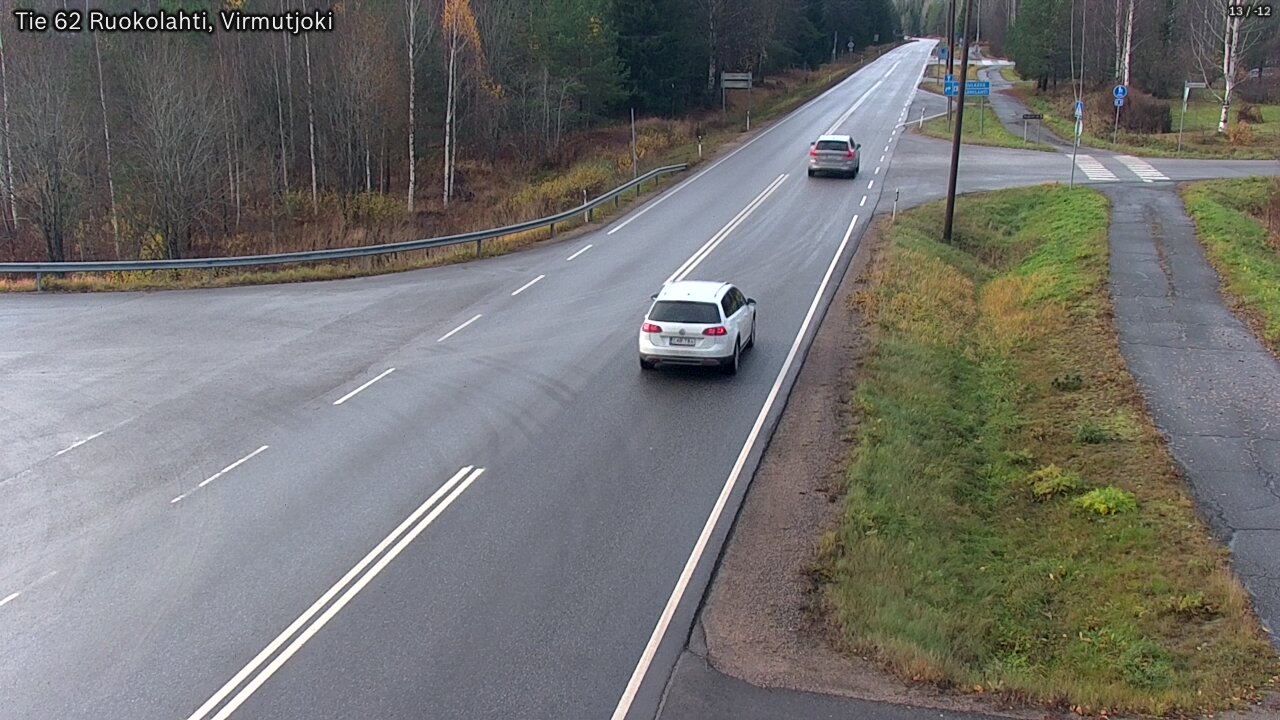 Kelikamerat Kuva Tie 62 Virmutjoki, Ruokolahti, Etelä-Karjala