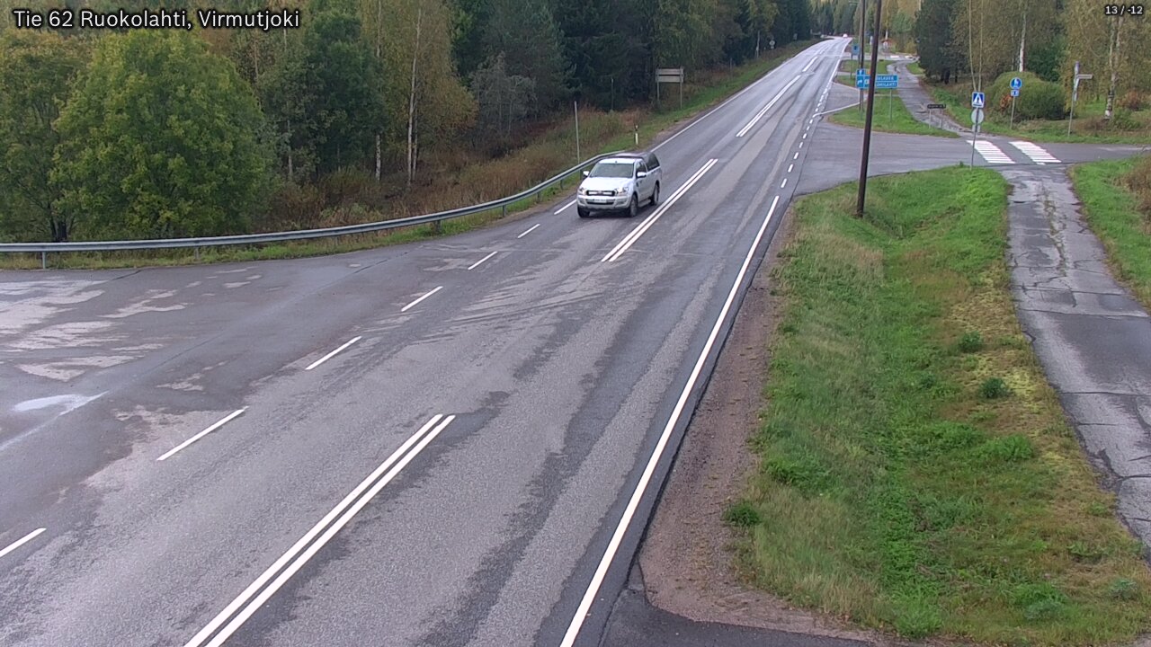 Kelikamerat Kuva Tie 62 Virmutjoki, Ruokolahti, Etelä-Karjala