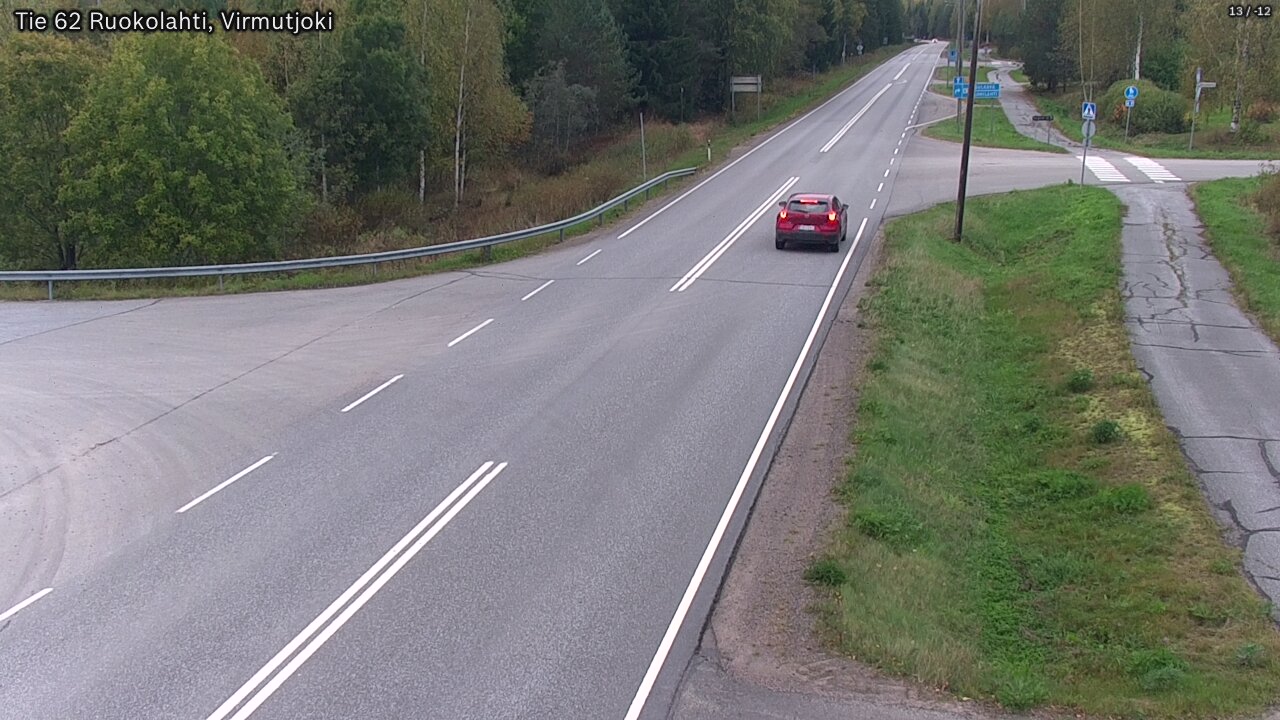 Kelikamerat Kuva Tie 62 Virmutjoki, Ruokolahti, Etelä-Karjala