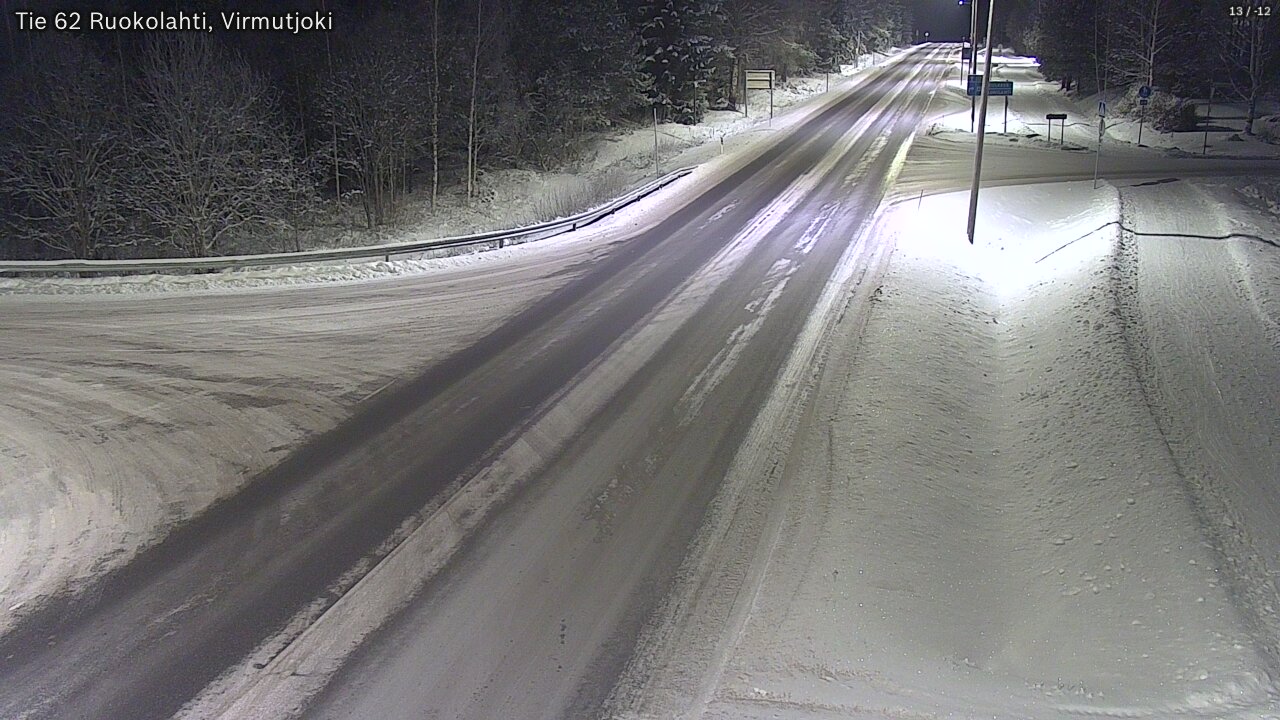 Kelikamerat Kuva Tie 62 Virmutjoki, Ruokolahti, Etelä-Karjala