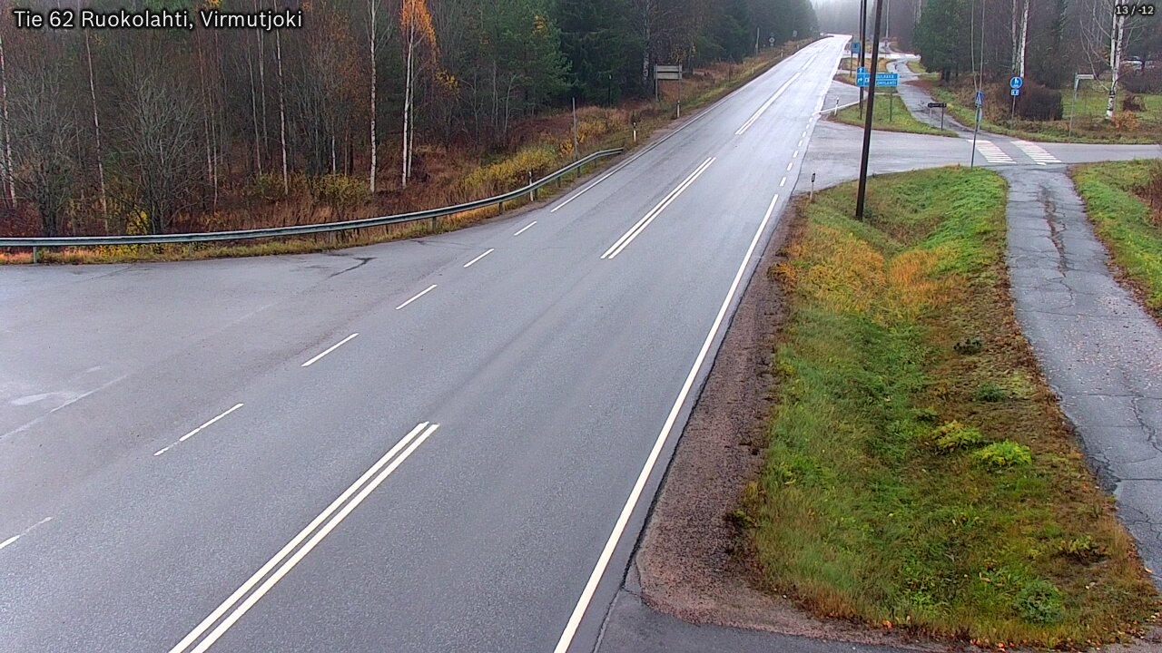 Kelikamerat Kuva Tie 62 Virmutjoki, Ruokolahti, Etelä-Karjala