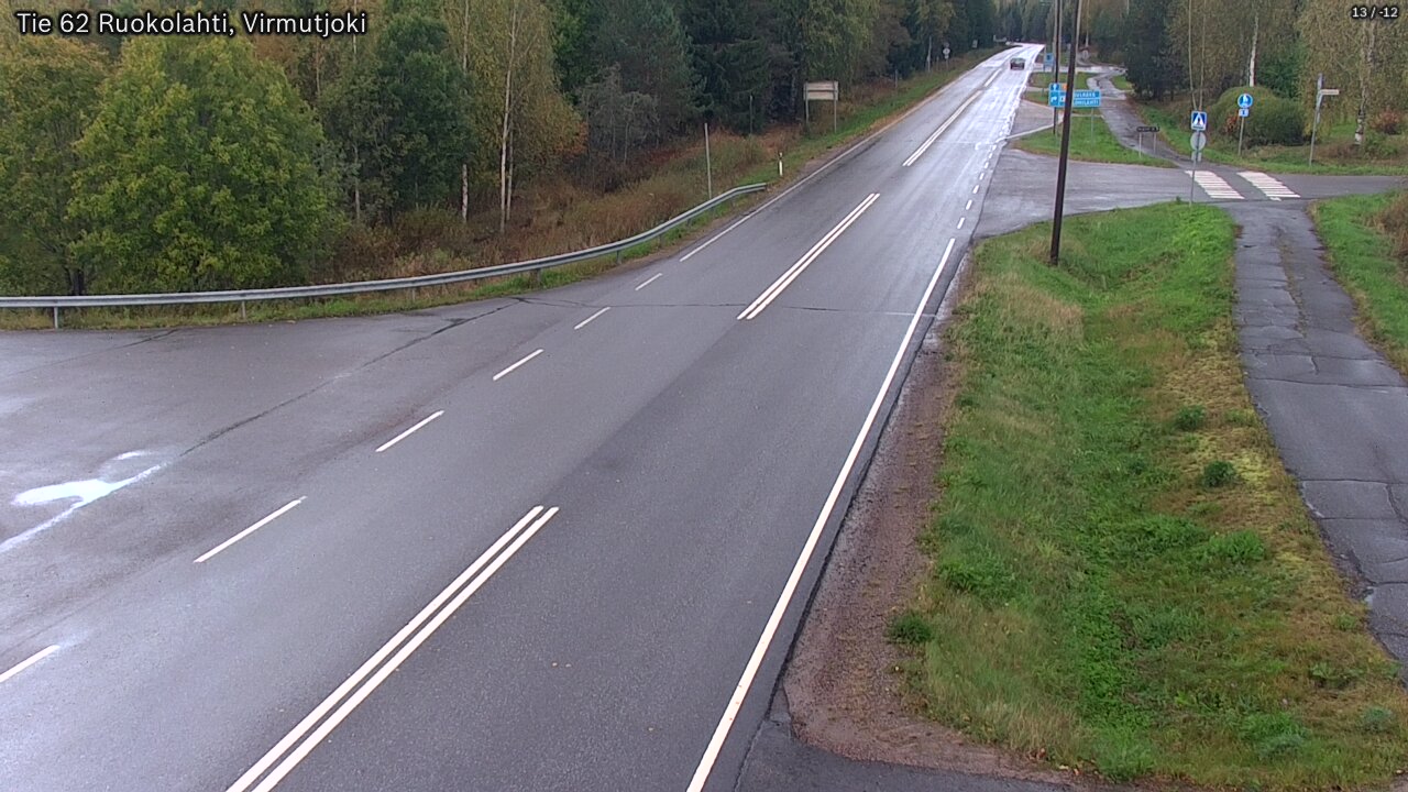 Weather Camera Image Road 62 Virmutjoki, Ruokolahti, Etelä-Karjala