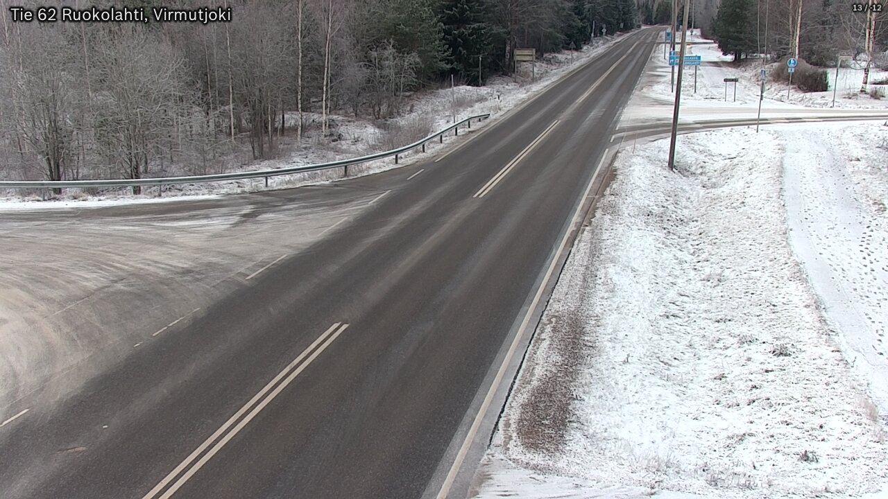 Kelikamerat Kuva Tie 62 Virmutjoki, Ruokolahti, Etelä-Karjala