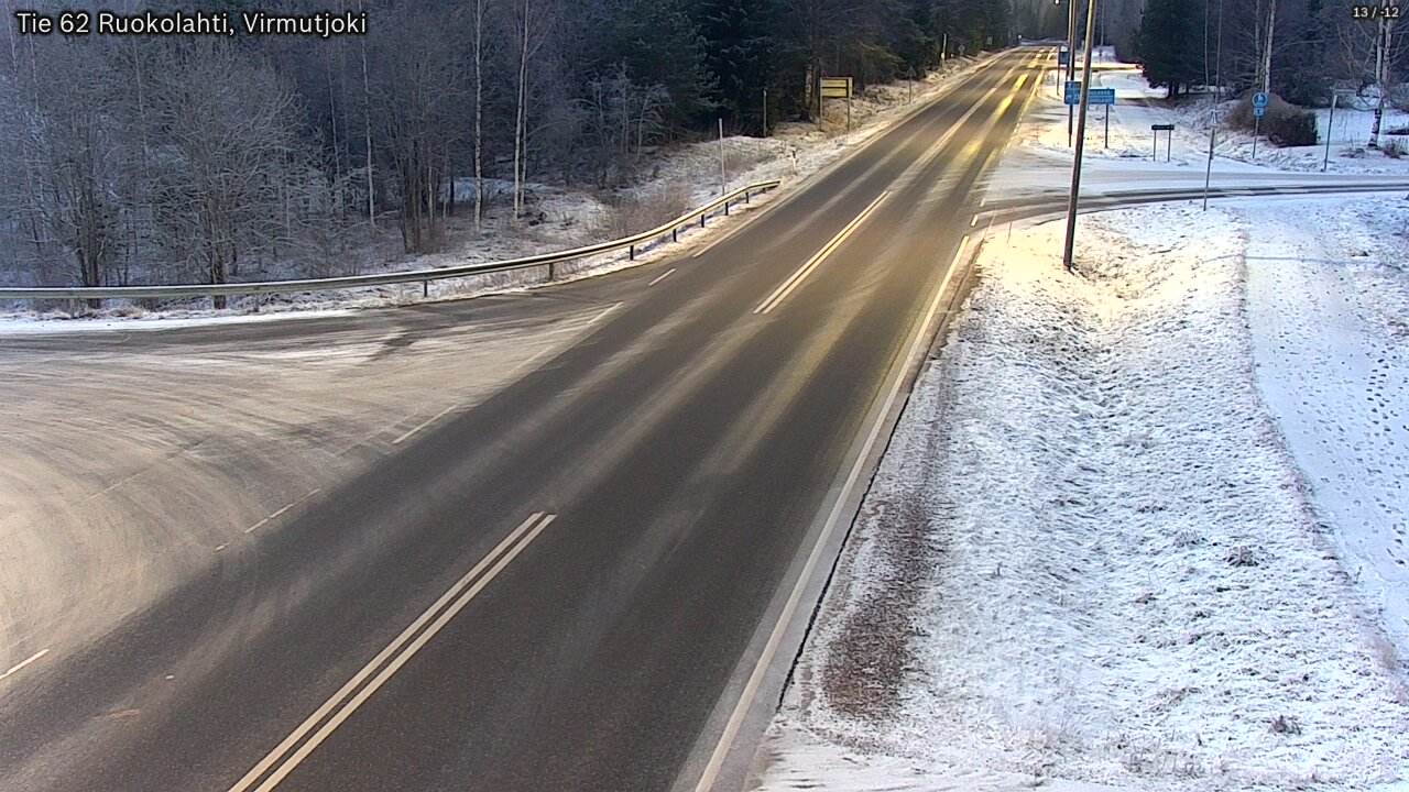 Kelikamerat Kuva Tie 62 Virmutjoki, Ruokolahti, Etelä-Karjala