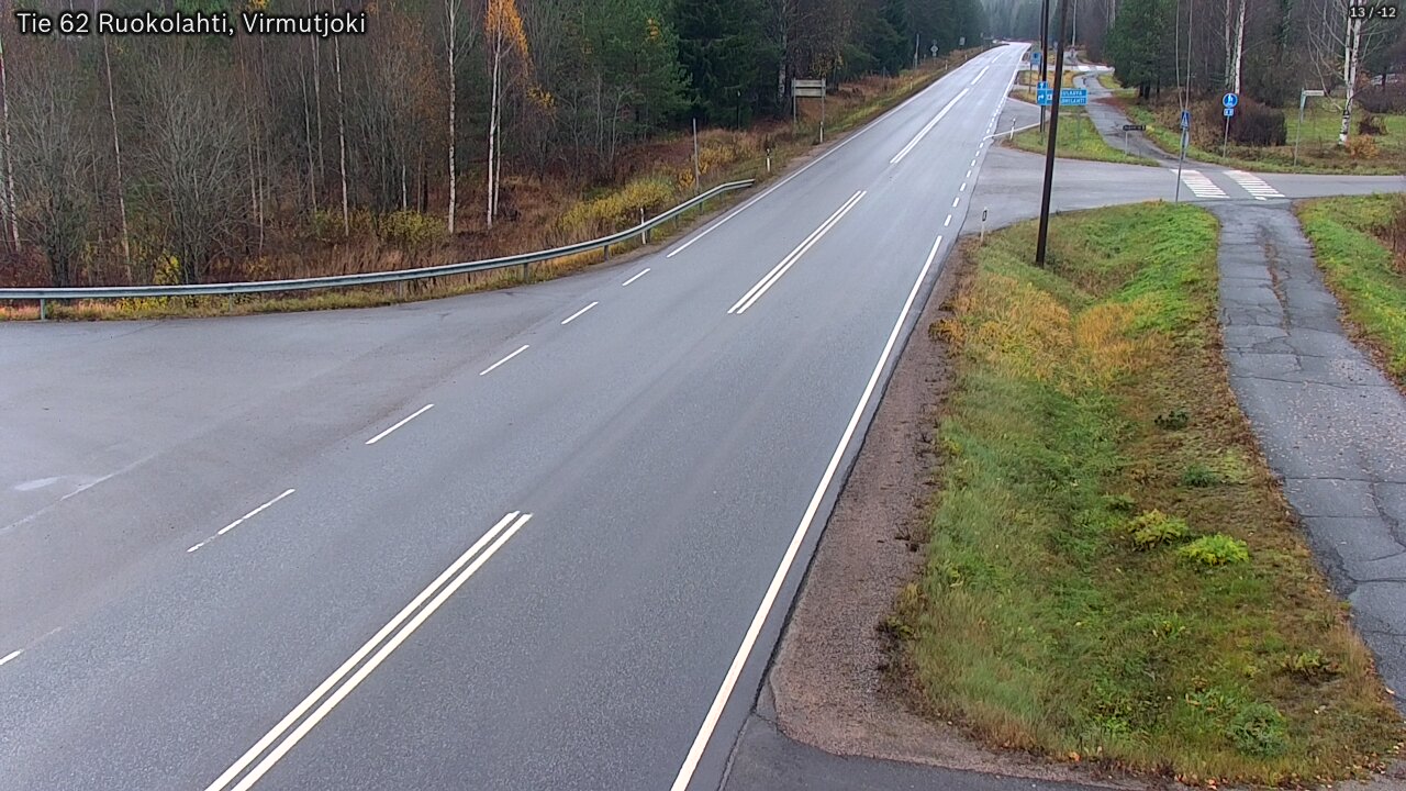 Kelikamerat Kuva Tie 62 Virmutjoki, Ruokolahti, Etelä-Karjala