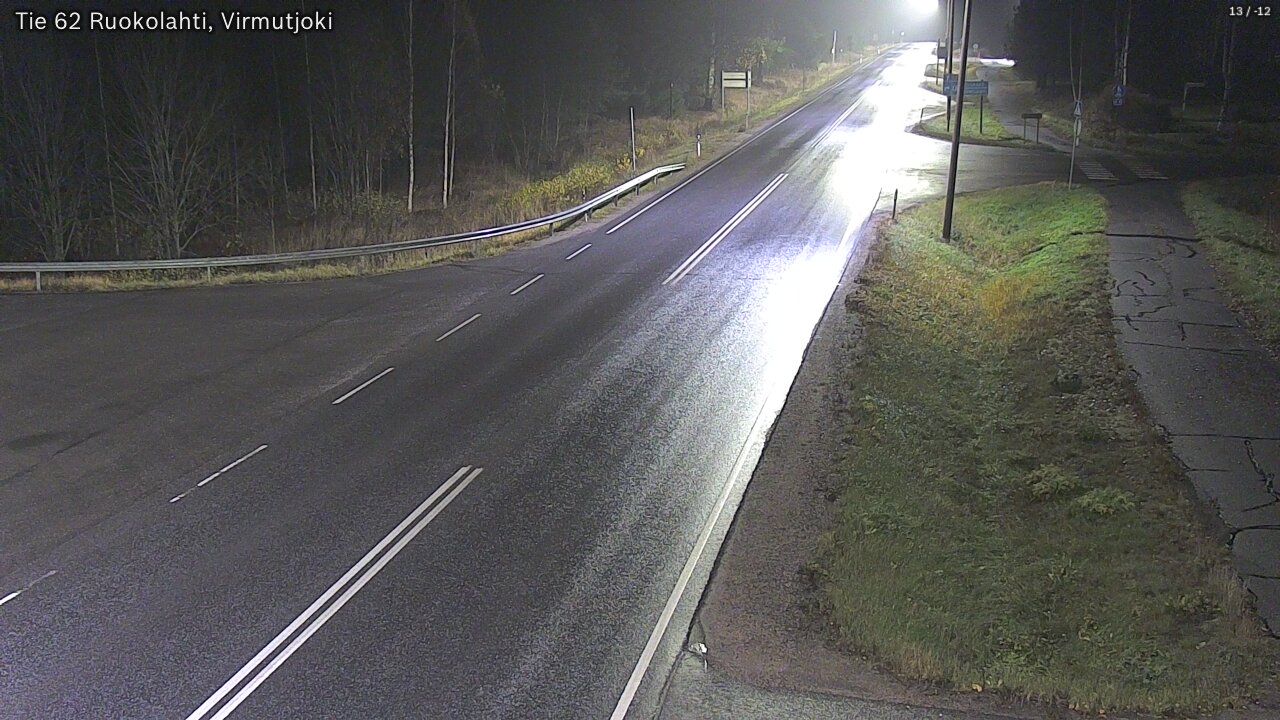 Kelikamerat Kuva Tie 62 Virmutjoki, Ruokolahti, Etelä-Karjala