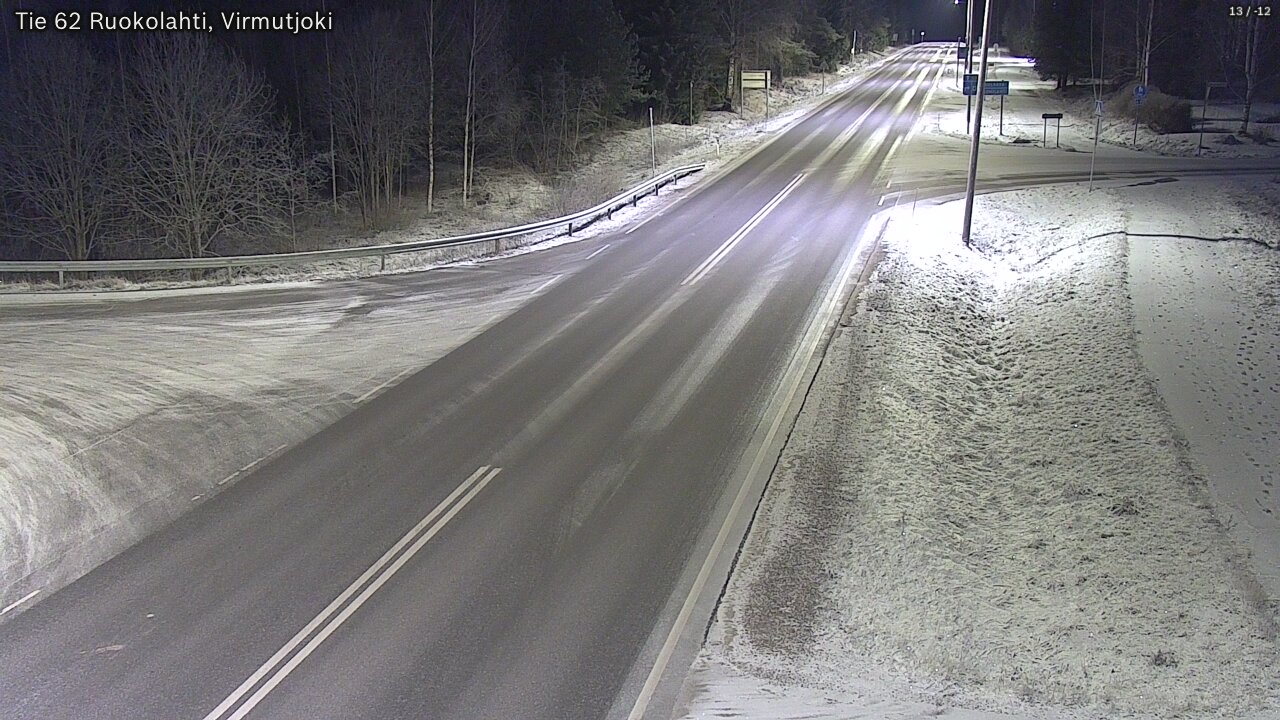 Kelikamerat Kuva Tie 62 Virmutjoki, Ruokolahti, Etelä-Karjala