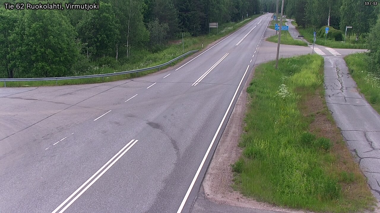 Kelikamerat Kuva Tie 62 Virmutjoki, Ruokolahti, Etelä-Karjala