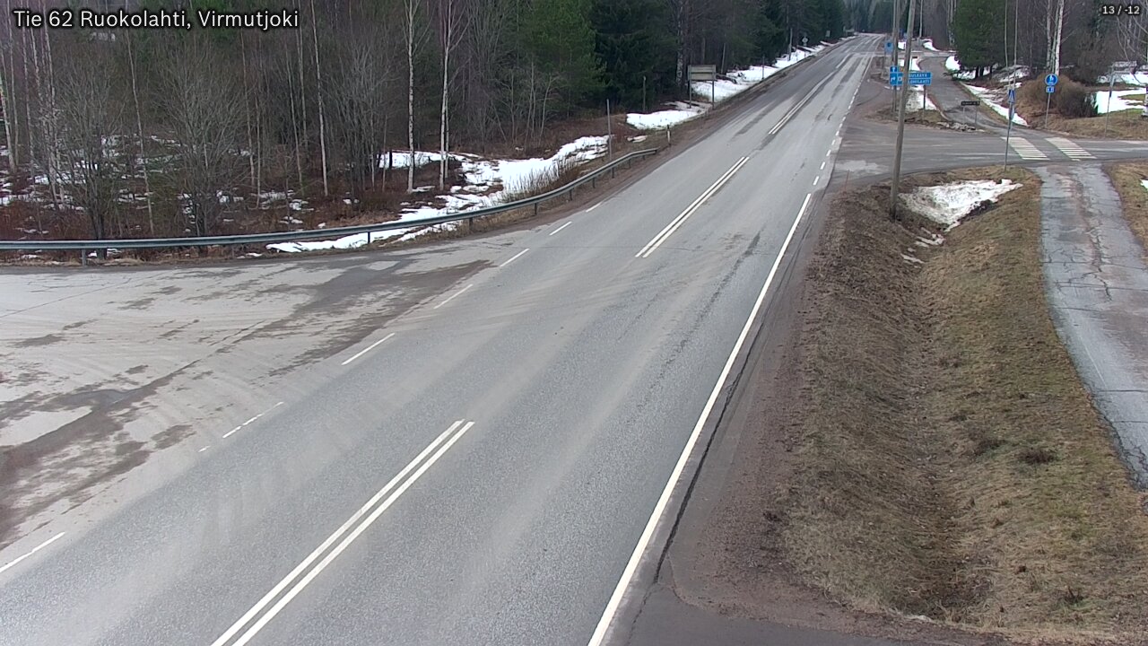 Kelikamerat Kuva Tie 62 Virmutjoki, Ruokolahti, Etelä-Karjala