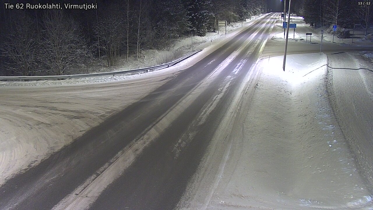 Kelikamerat Kuva Tie 62 Virmutjoki, Ruokolahti, Etelä-Karjala