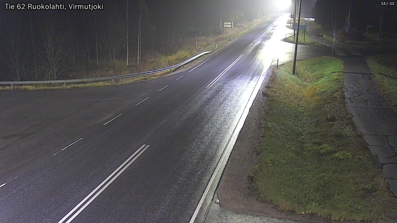 Kelikamerat Kuva Tie 62 Virmutjoki, Ruokolahti, Etelä-Karjala