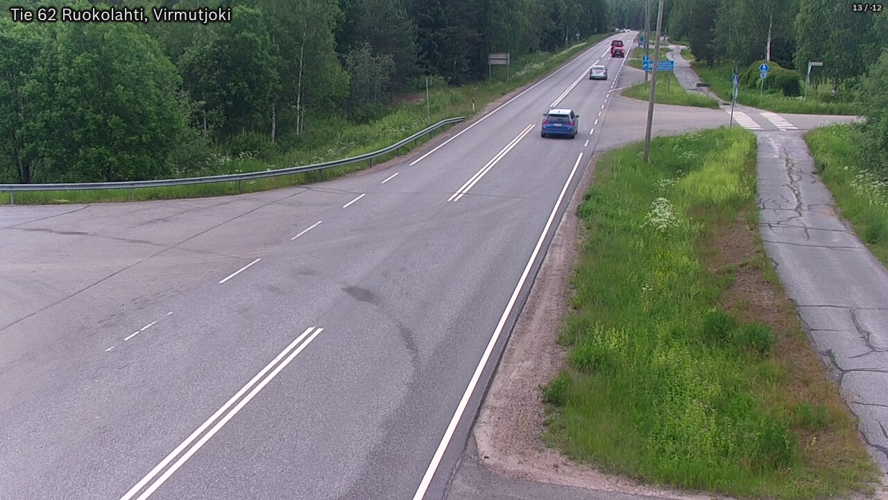 Kelikamerat Kuva Tie 62 Virmutjoki, Ruokolahti, Etelä-Karjala
