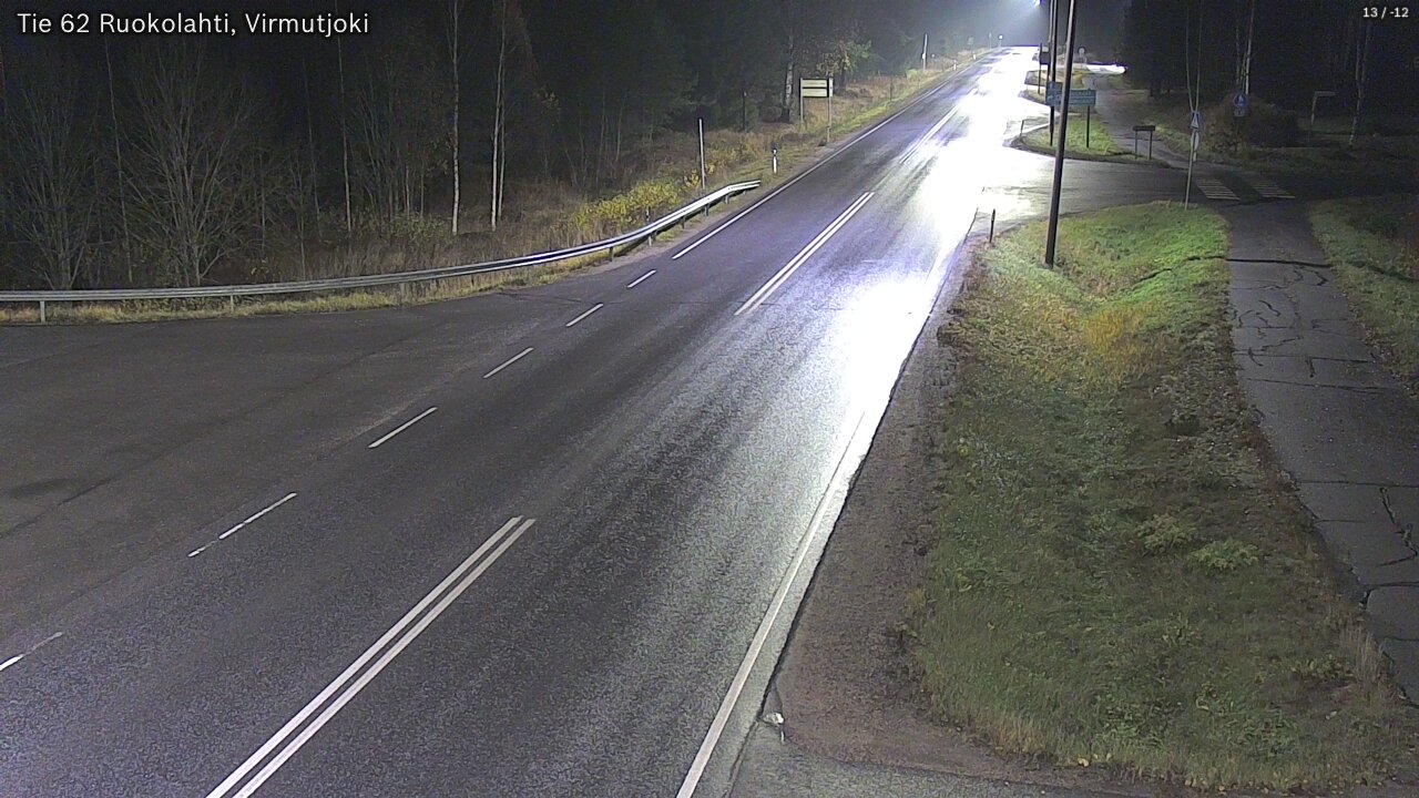 Kelikamerat Kuva Tie 62 Virmutjoki, Ruokolahti, Etelä-Karjala
