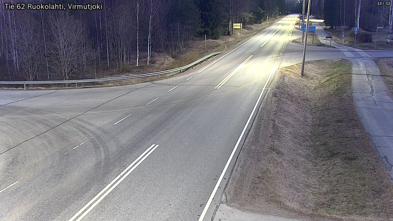 Kelikamerat Kuva Tie 62 Virmutjoki, Ruokolahti, Etelä-Karjala