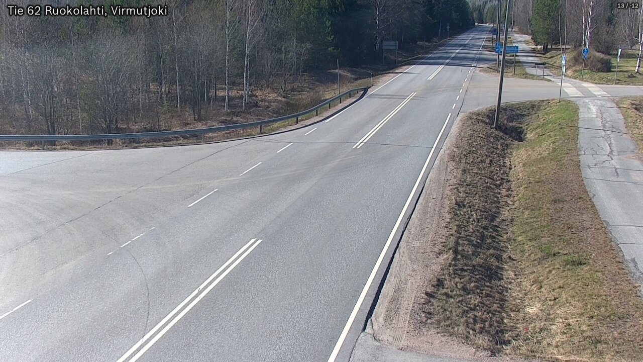 Kelikamerat Kuva Tie 62 Virmutjoki, Ruokolahti, Etelä-Karjala
