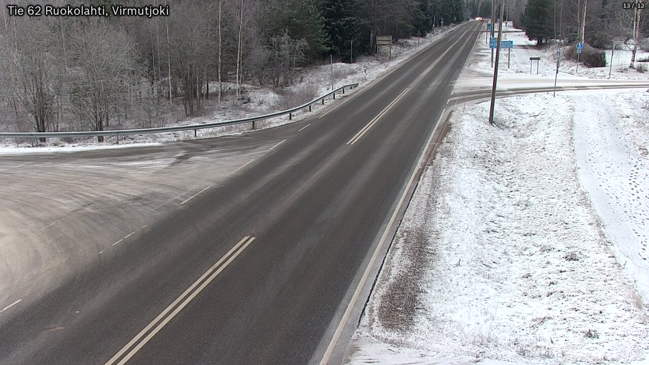 Kelikamerat Kuva Tie 62 Virmutjoki, Ruokolahti, Etelä-Karjala