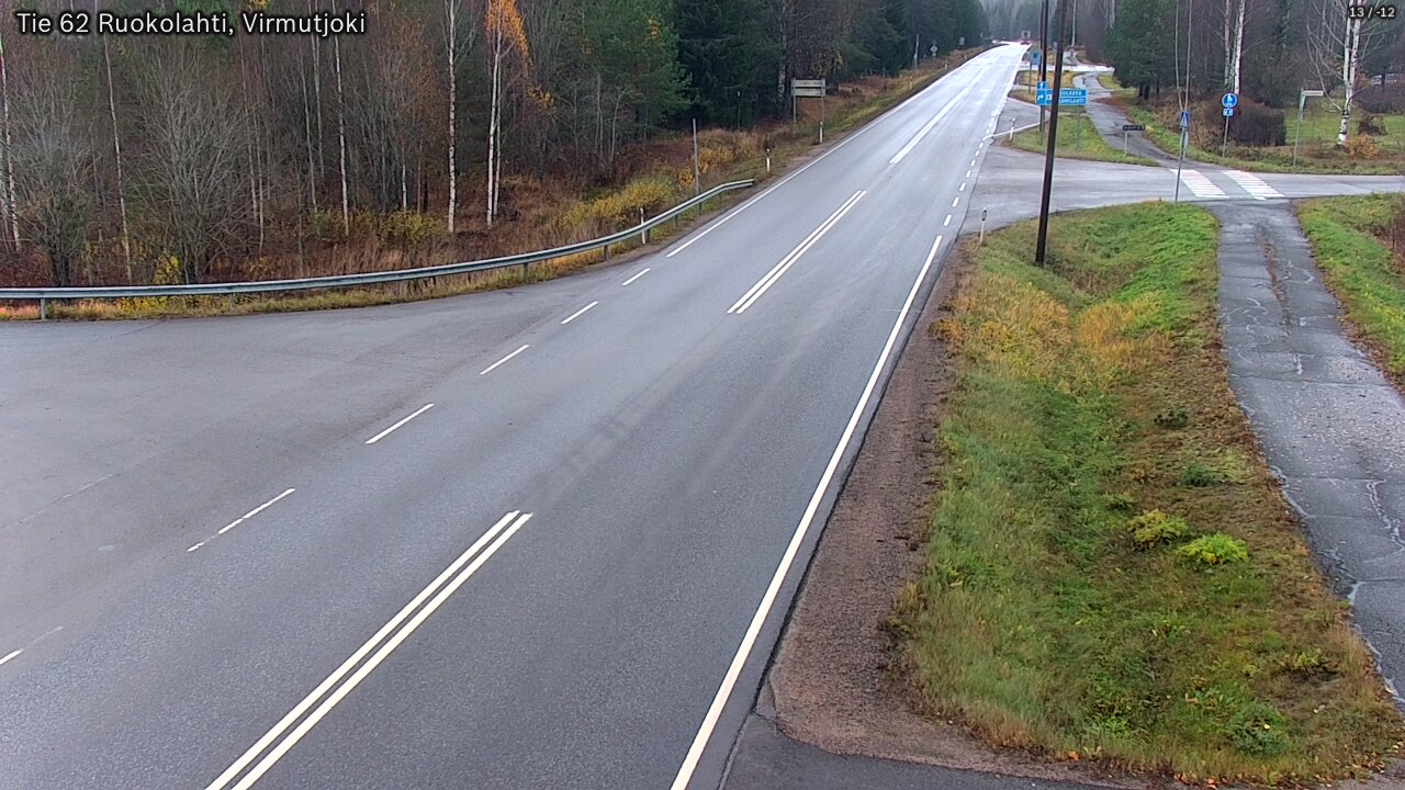 Kelikamerat Kuva Tie 62 Virmutjoki, Ruokolahti, Etelä-Karjala