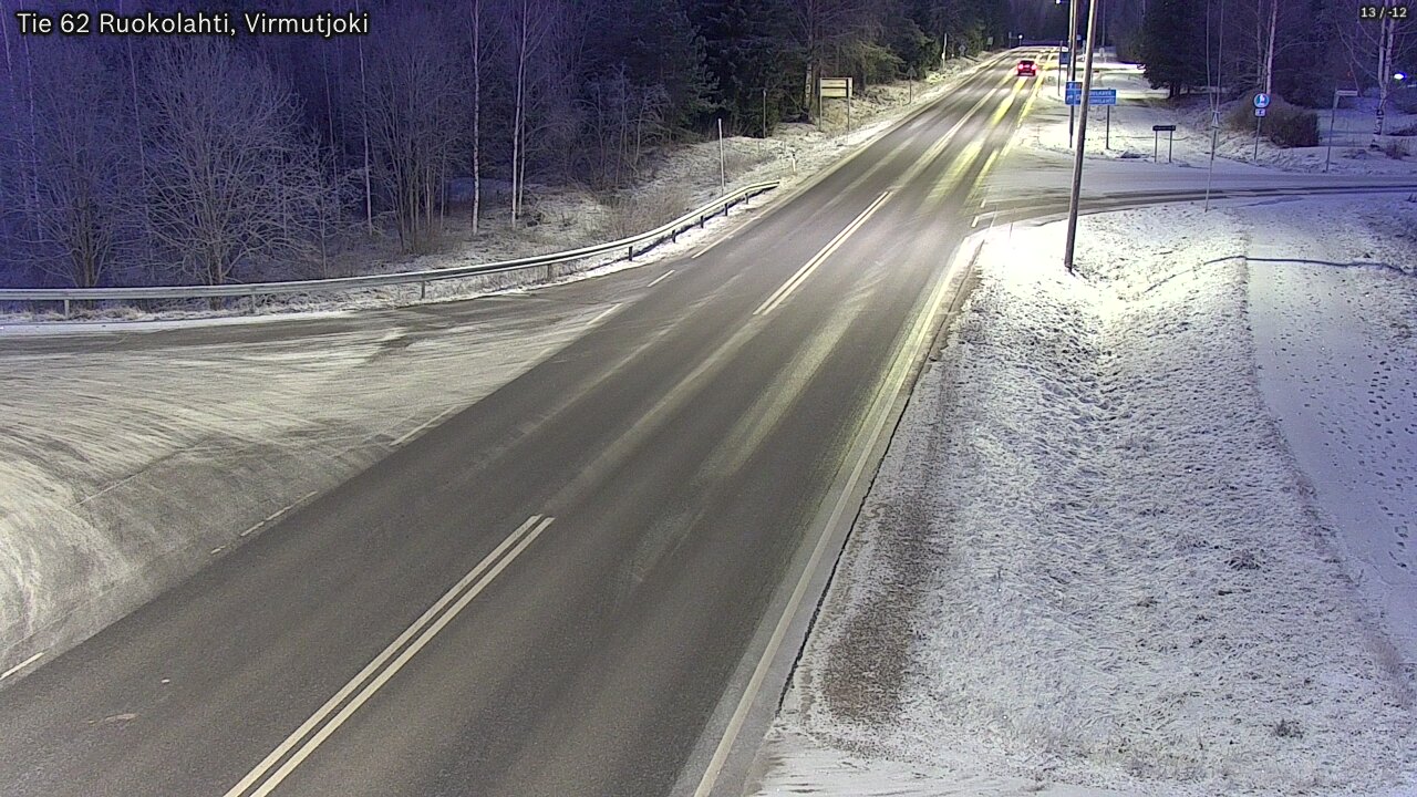 Kelikamerat Kuva Tie 62 Virmutjoki, Ruokolahti, Etelä-Karjala