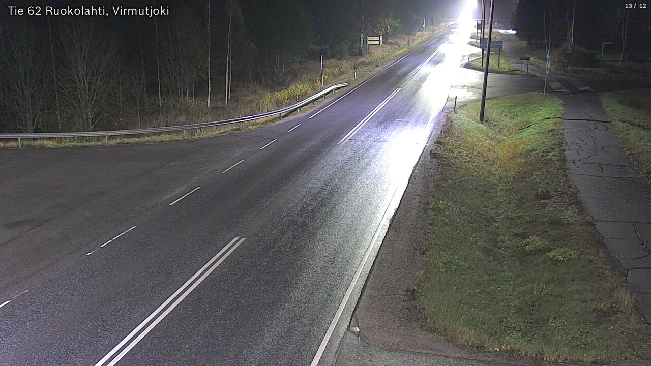 Kelikamerat Kuva Tie 62 Virmutjoki, Ruokolahti, Etelä-Karjala