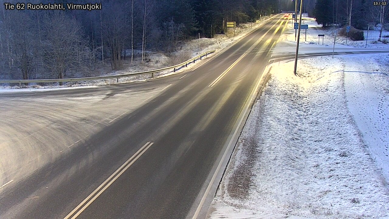 Kelikamerat Kuva Tie 62 Virmutjoki, Ruokolahti, Etelä-Karjala