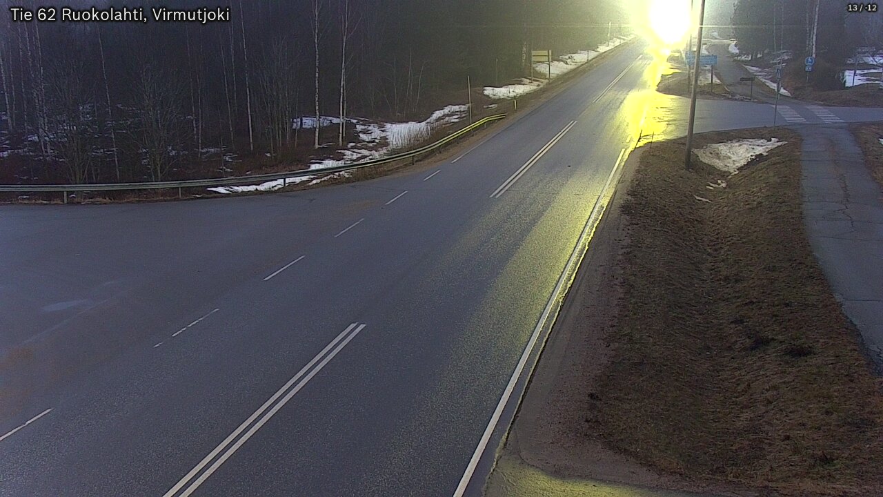 Kelikamerat Kuva Tie 62 Virmutjoki, Ruokolahti, Etelä-Karjala