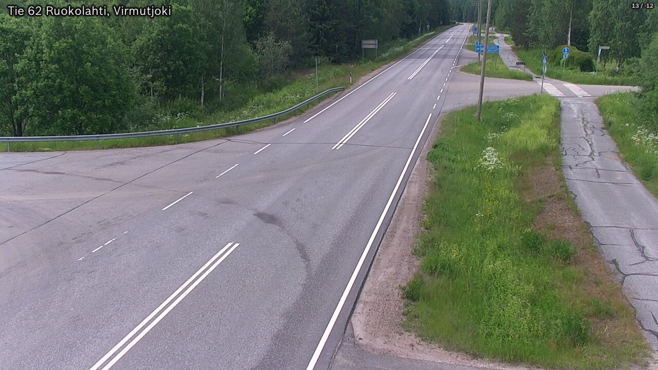 Kelikamerat Kuva Tie 62 Virmutjoki, Ruokolahti, Etelä-Karjala