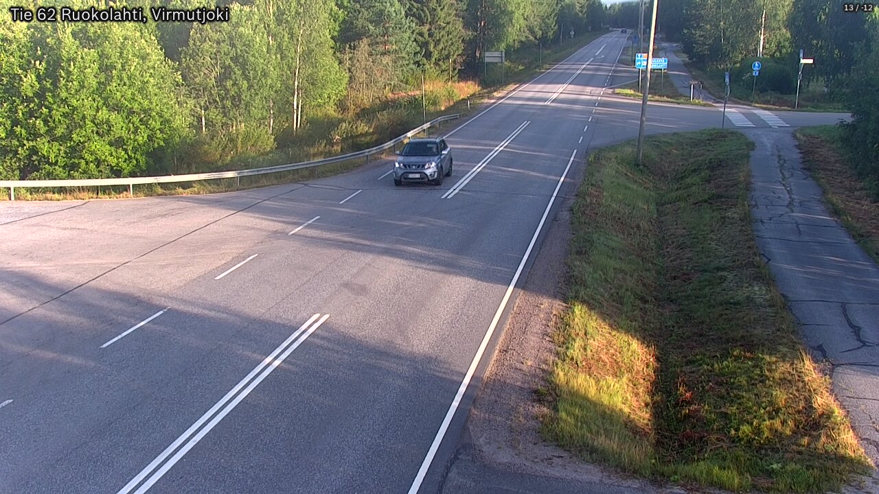 Weather Camera Image Road 62 Virmutjoki, Ruokolahti, Etelä-Karjala