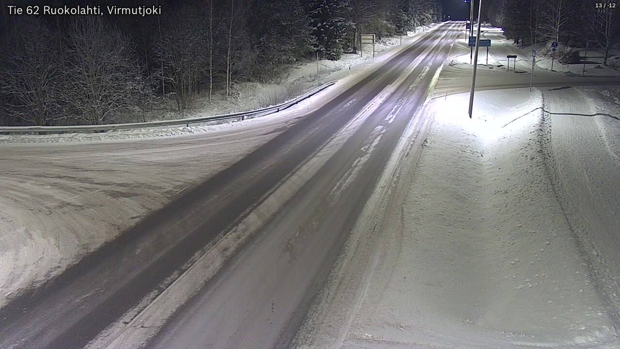 Kelikamerat Kuva Tie 62 Virmutjoki, Ruokolahti, Etelä-Karjala