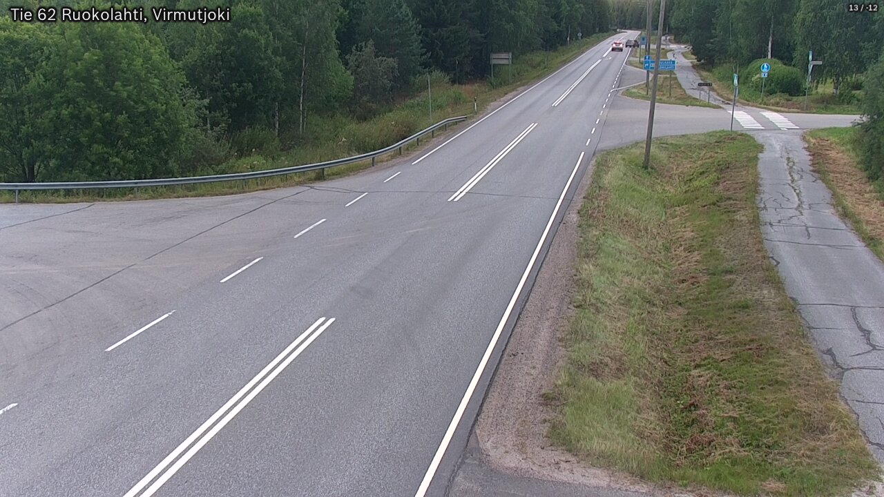Weather Camera Image Road 62 Virmutjoki, Ruokolahti, Etelä-Karjala