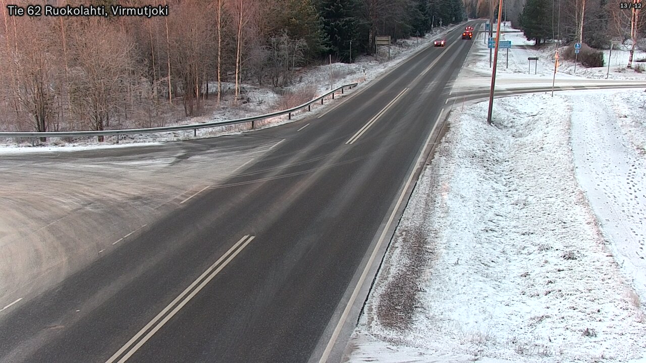 Kelikamerat Kuva Tie 62 Virmutjoki, Ruokolahti, Etelä-Karjala