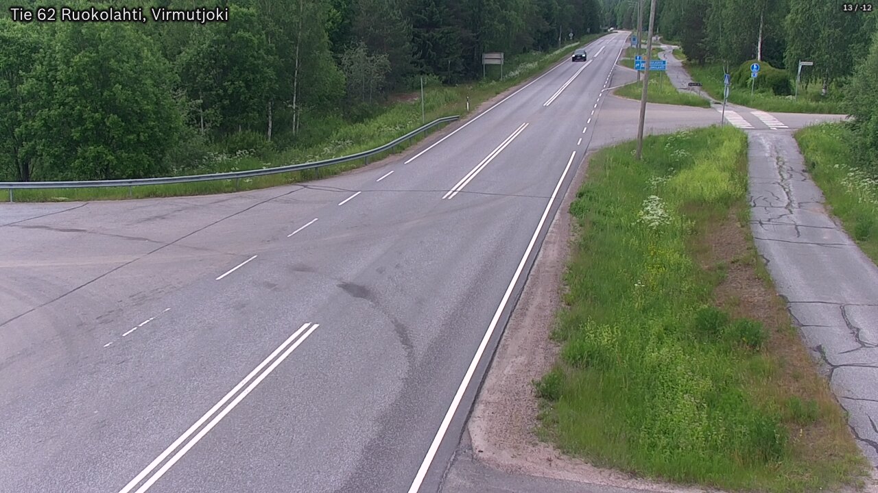 Kelikamerat Kuva Tie 62 Virmutjoki, Ruokolahti, Etelä-Karjala
