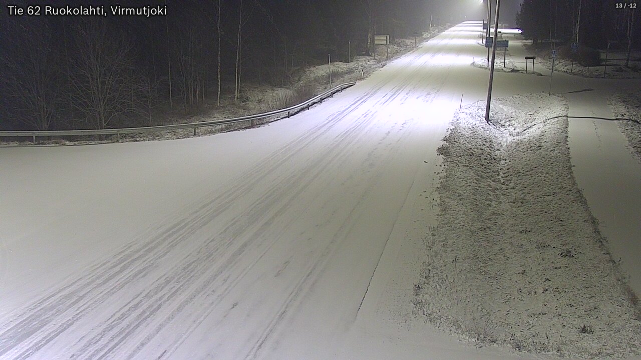 Kelikamerat Kuva Tie 62 Virmutjoki, Ruokolahti, Etelä-Karjala