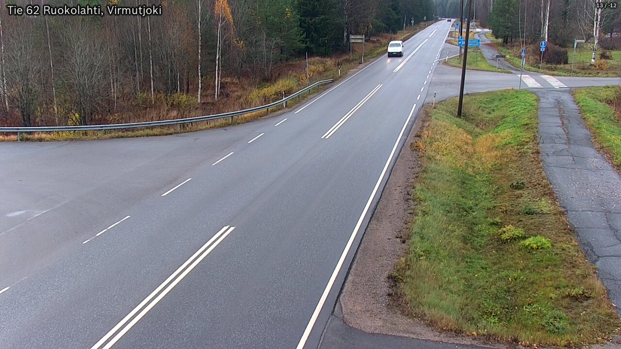 Kelikamerat Kuva Tie 62 Virmutjoki, Ruokolahti, Etelä-Karjala