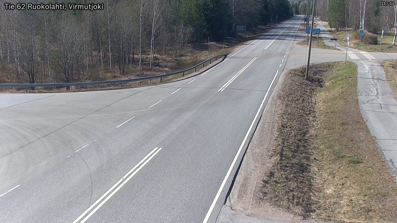 Kelikamerat Kuva Tie 62 Virmutjoki, Ruokolahti, Etelä-Karjala