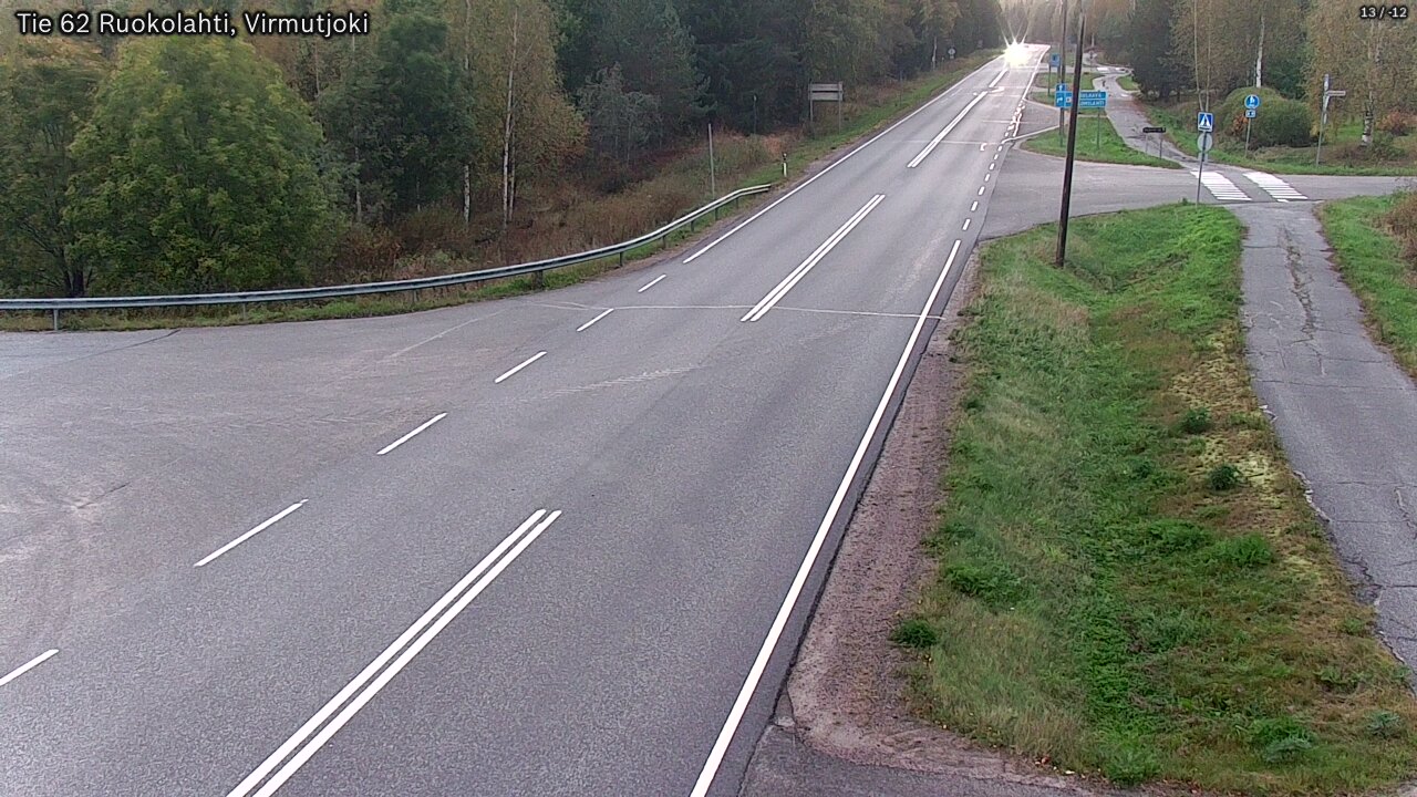 Kelikamerat Kuva Tie 62 Virmutjoki, Ruokolahti, Etelä-Karjala