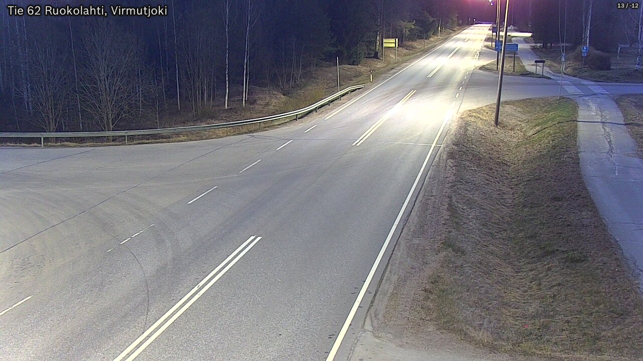 Kelikamerat Kuva Tie 62 Virmutjoki, Ruokolahti, Etelä-Karjala