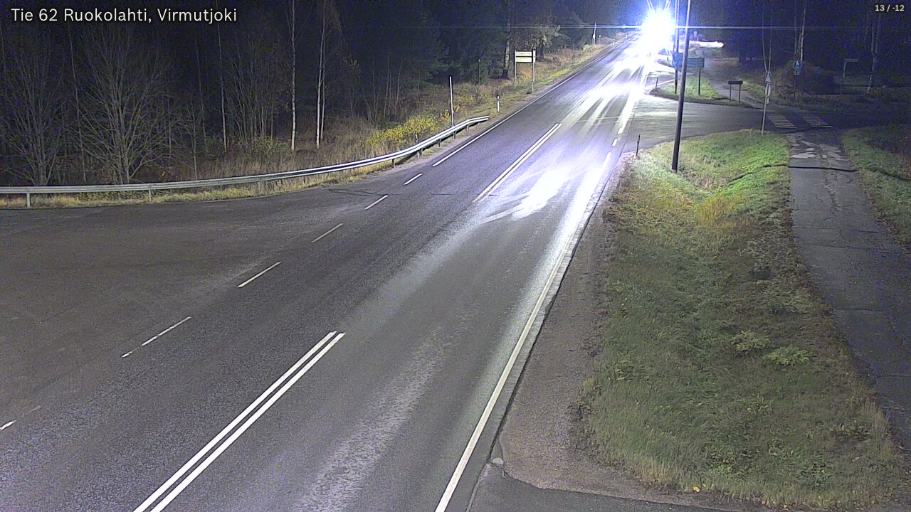 Kelikamerat Kuva Tie 62 Virmutjoki, Ruokolahti, Etelä-Karjala