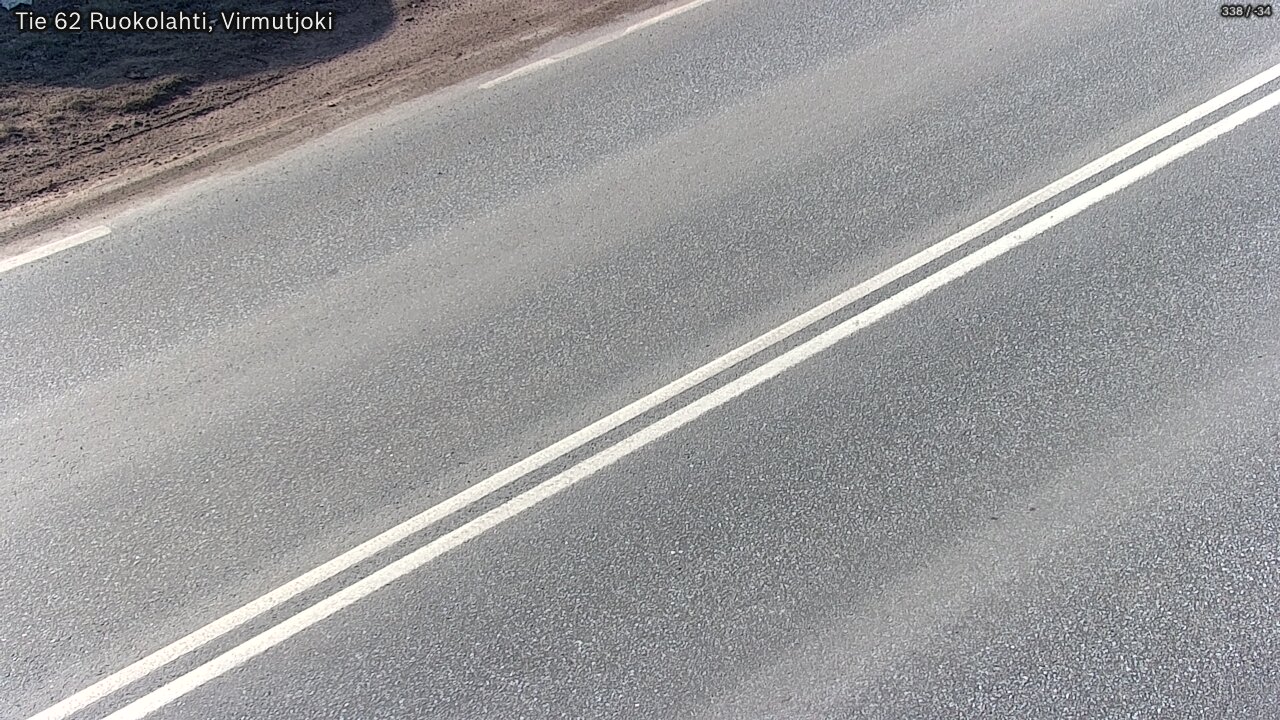 Weather Camera Image Väg 62 Virmutjoki, Ruokolahti, Etelä-Karjala