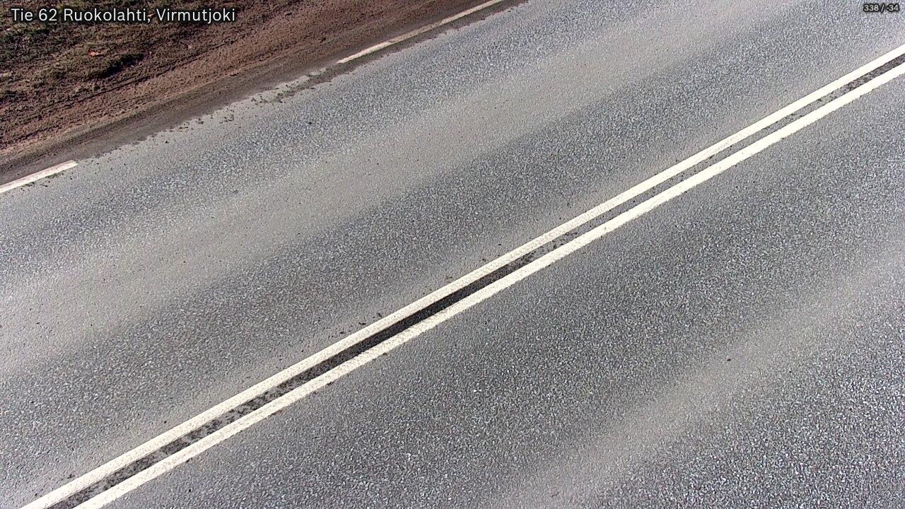 Weather Camera Image Väg 62 Virmutjoki, Ruokolahti, Etelä-Karjala