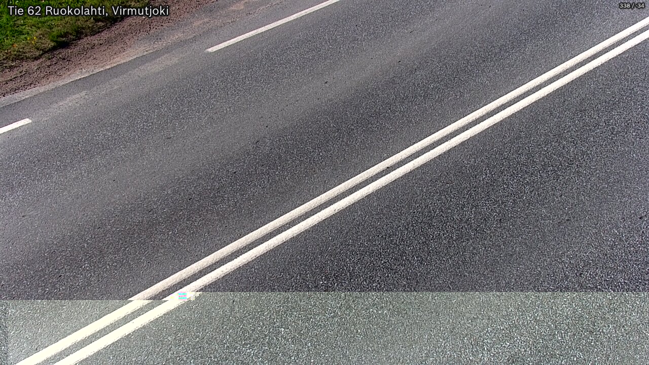 Weather Camera Image Väg 62 Virmutjoki, Ruokolahti, Etelä-Karjala