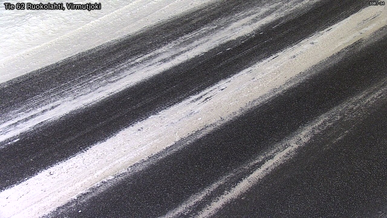 Weather Camera Image Väg 62 Virmutjoki, Ruokolahti, Etelä-Karjala