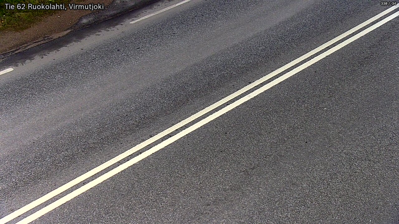 Weather Camera Image Road 62 Virmutjoki, Ruokolahti, Etelä-Karjala