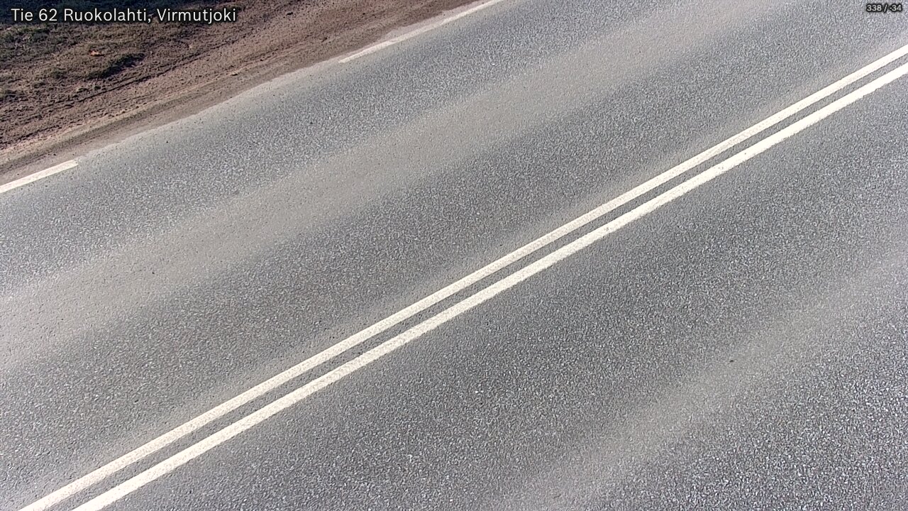 Weather Camera Image Väg 62 Virmutjoki, Ruokolahti, Etelä-Karjala