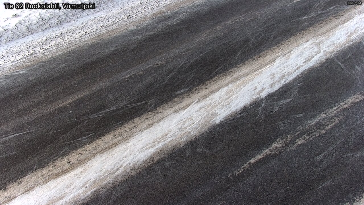 Weather Camera Image Road 62 Virmutjoki, Ruokolahti, Etelä-Karjala