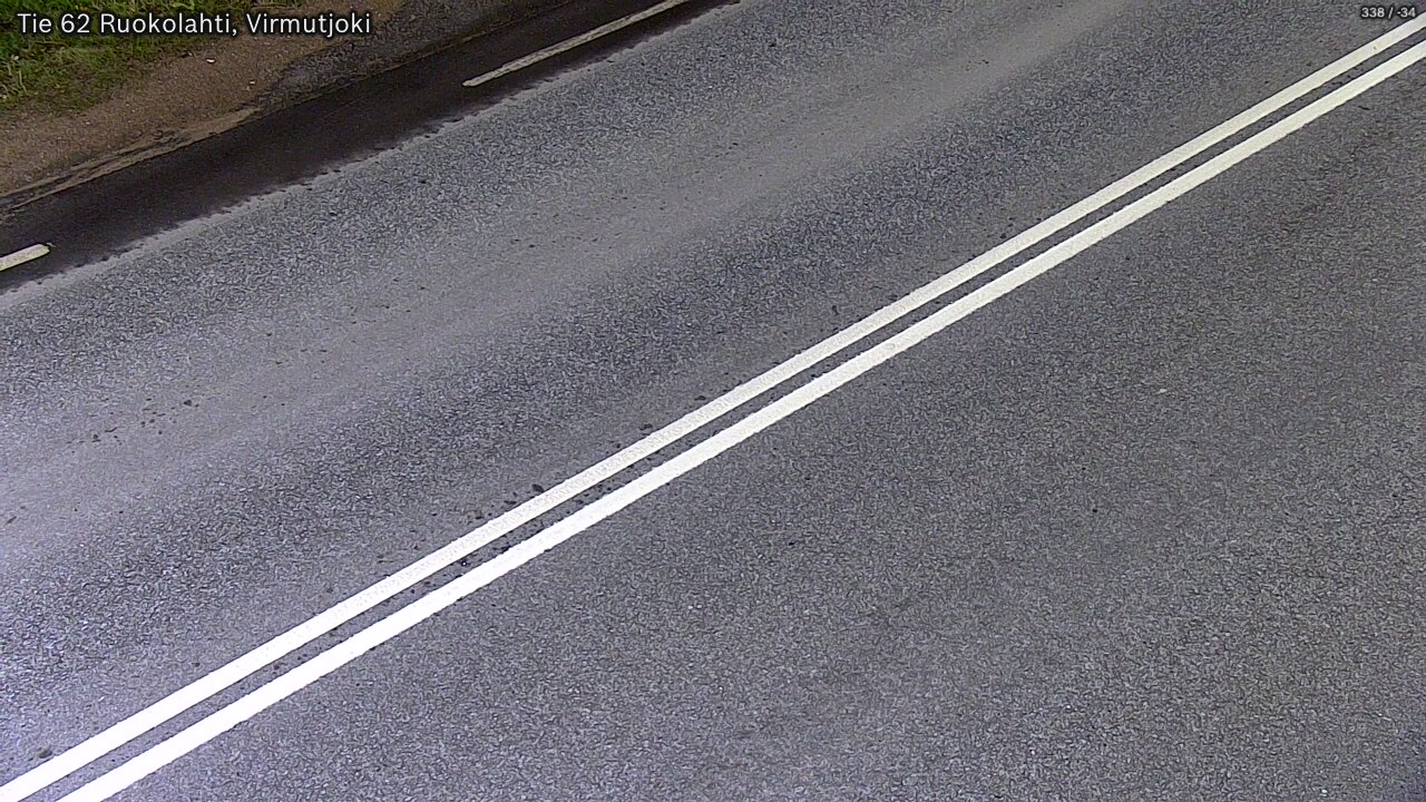 Weather Camera Image Road 62 Virmutjoki, Ruokolahti, Etelä-Karjala